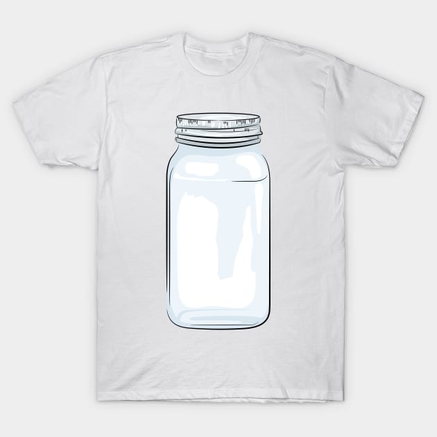 Canning Jar T-Shirt by Jonathan Wightman